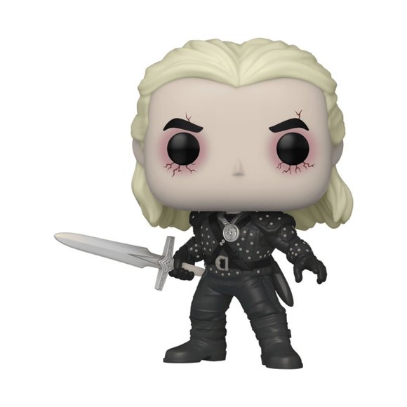 Funko Pop! The Witcher Geralt ~ #1192 ~ Ltd Ed CHASE ~ Brand New In Box! - Picture 2 of 6